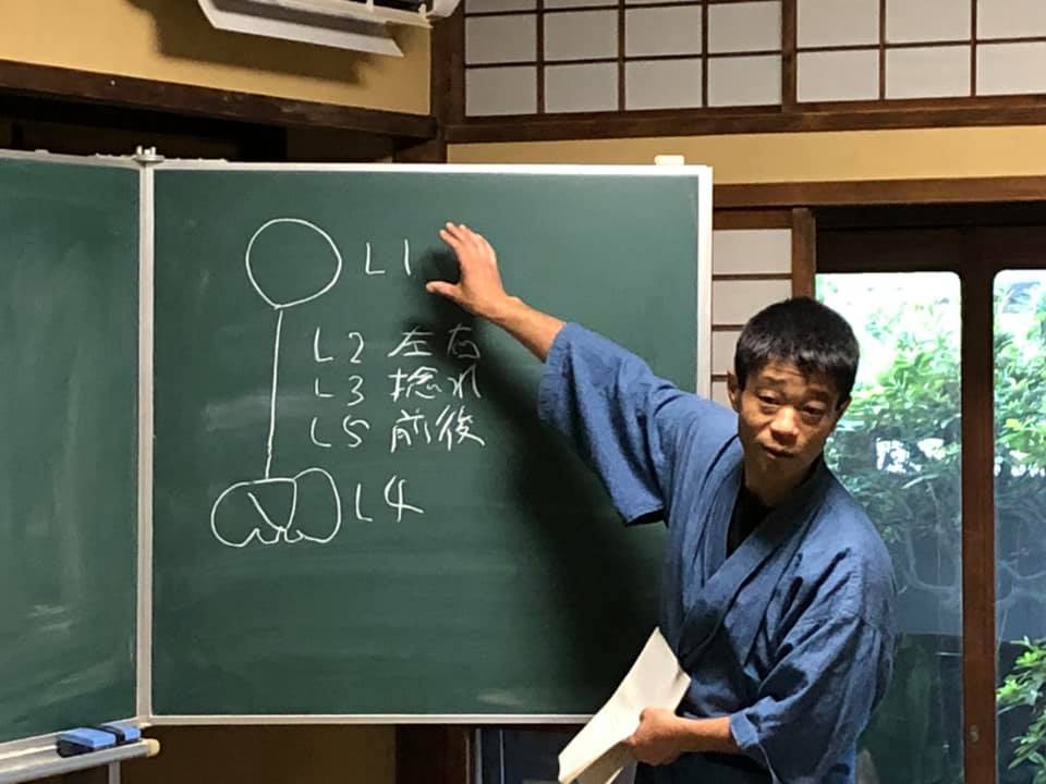2019.8.17の「からだの教室 in 〇塾」